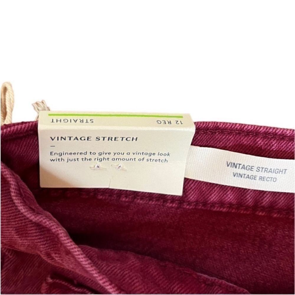 Universal Thread‎ Vintage Stretch Vintage Straight Denim Jeans, Size 12/31R, NWT - Picture 4 of 10